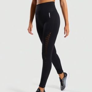 Gym Shark  Energy & Seamless leggings( Black),